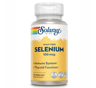 Solaray Selenium Yeast Free 100 мкг 90 капсул 2022-10-1030 фото