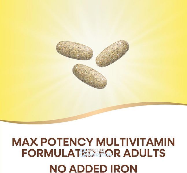 Мультивітаміни Nature's Way Alive! Max3 Potency No-Iron 90 таблеток 2022-10-1047 фото