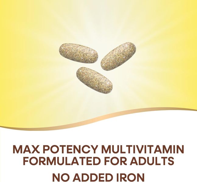 Мультивитамины Nature's Way Alive! Max3 Potency No-Iron 90 таблеток 2022-10-1047 фото