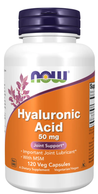 Now Foods Hyaluronic Acid 50 мг 120 капсул 2022-10-2622 фото