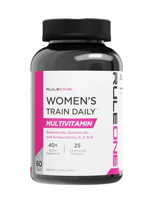 Мультивитамины для женщин Rule 1 Women's Train Daily 60 таблеток 820824 фото