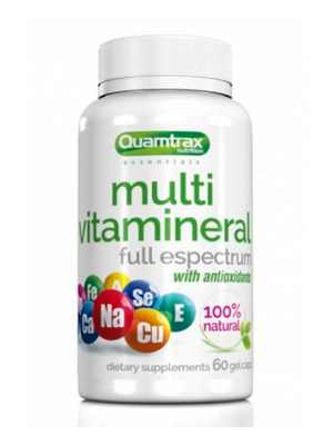 Витаминно-минеральный комплекс Quamtrax Multi Vitamineral 60 капсул 815985 фото