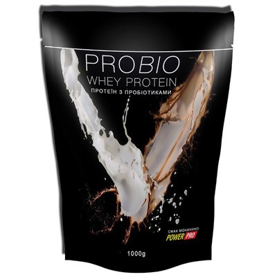 Протеин Power Pro Probio Whey Protein 1000 г Mochaccino 103674 фото