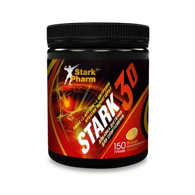 Stark Pharm 3D (Strong mix DMAA/PUMP) 150 г Orange 100-10-7244295-20 фото