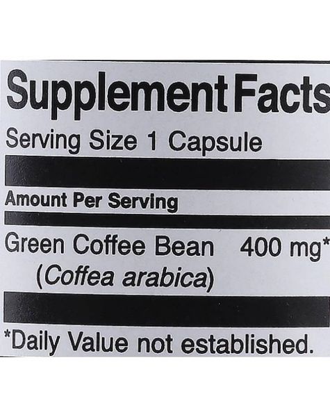 Earth's Creation Green Coffee Bean 400 мг 60 капсул 817464 фото