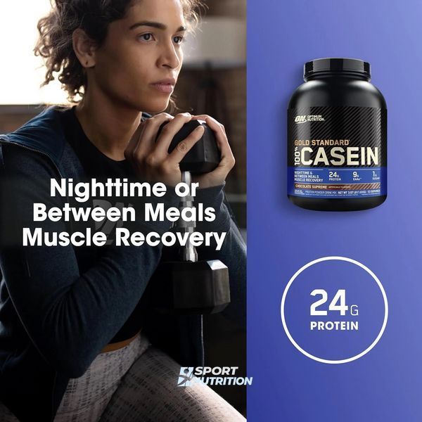 Казеїн Optimum Nutrition 100% Gold Standard Casein 909 г Шоколад 00401-04 фото