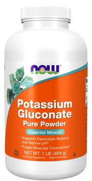 Now Foods Potassium Gluconate Pure Powder 454 г 2022-10-1701 фото