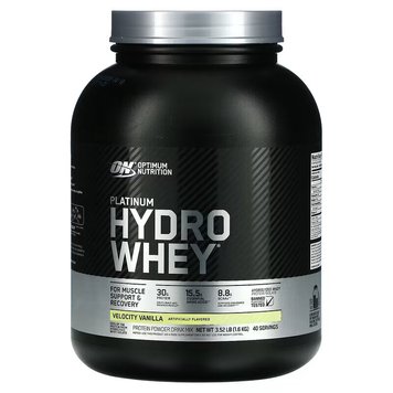 Протеин Optimum Nutrition Platinum Hydrowhey 1600 г Vanilla 103451 фото