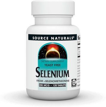 Селен Selenium Source Naturals 200 мкг 120 таблеток 2023-10-2688 фото