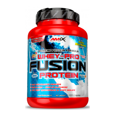 Протеїн Amix Whey-Pro FUSION 1000 г Подвійний білий шоколад 820797 фото