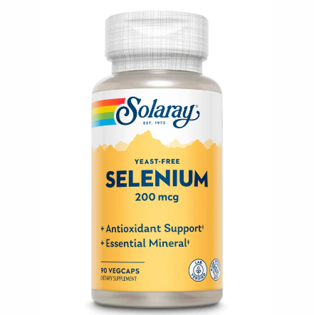 Solaray Selenium Yeast Free 200 мкг 90 капсул 2022-10-1031 фото