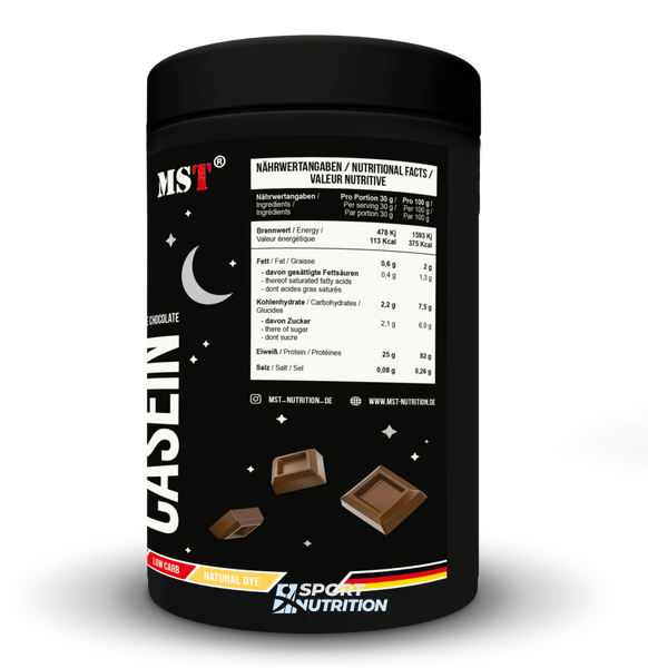 Казеїновий протеїн MST Nutrition Micellar Casein 900 г Double Chocolate 101108 фото