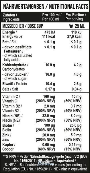 Рідкий колаген MST Collagen Peptides + Biotin Verisol 1000 мл Orange 11082-01 фото