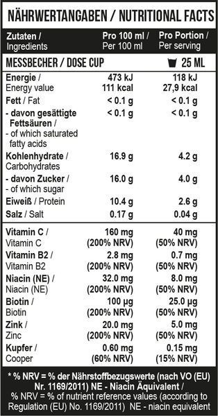 Рідкий колаген MST Collagen Peptides + Biotin Verisol 500 мл Orange 21998-01 фото