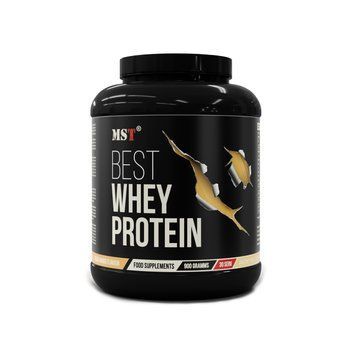 Сироватковий протеїн концентрат MST Best Whey Protein + Enzyme 900 г Peach-Mango 22396-04 фото