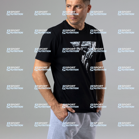 Мужская футболка Trec Nutrition Sports Gym 127 L Black 819641 фото