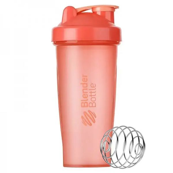 Шейкер Blender Bottle Classic с шариком 820 мл Coral 813292 фото