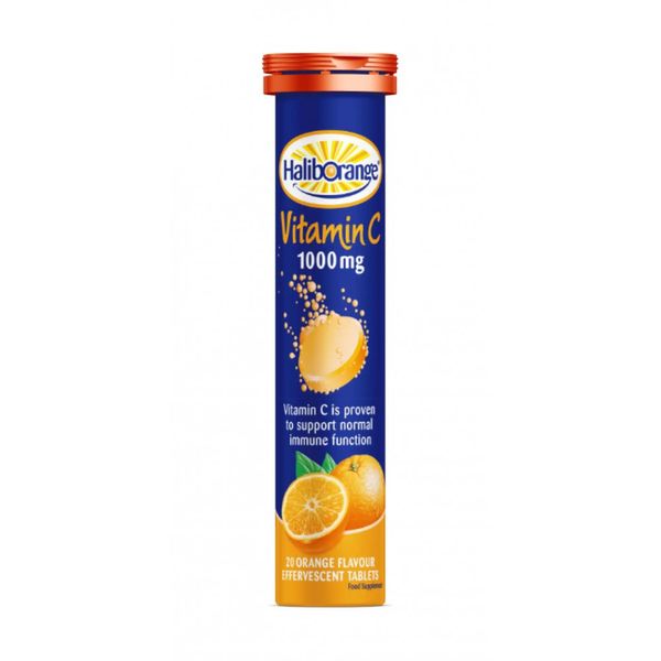 Вітаміни Haliborange Vitamin C 1000 мг 20 таблеток Orange 2023-10-2070 фото