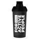 Шейкер Sporter Shaker For Active People black (white print) 700 мл 819834 фото