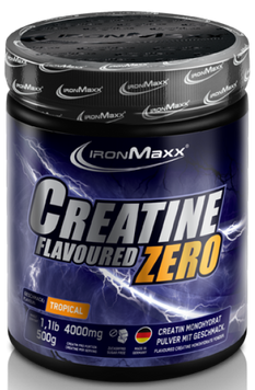 Креатин IronMaxx Creatine Flavoured Zero 250 г Зелене яблуко 821397 фото