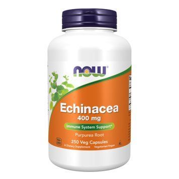 Ехінацея Now Foods Echinacea 400 мг 250 капсул 2022-10-2642 фото