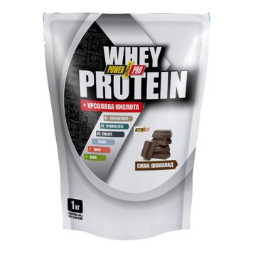 Протеїн Power Pro Whey Protein 1000 г Chocolate 2022-09-0208 фото