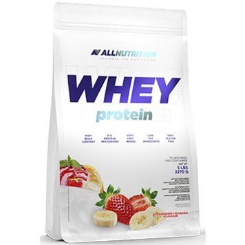 Протеин AllNutrition Whey Protein 2270 г Strawberry-Banana 100-21-2156197-20 фото