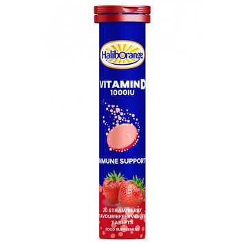 Вітамін Д3 Haliborange Vitamin D 1000 IU 20 таблеток Strawberry 2023-10-2065 фото