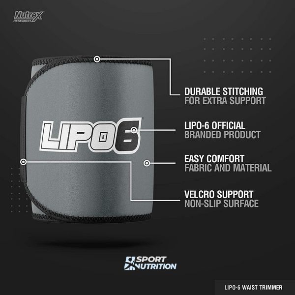 Пояс для похудения Nutrex LIPO 6 Waist Trimmer 100-10-4282140-20 фото
