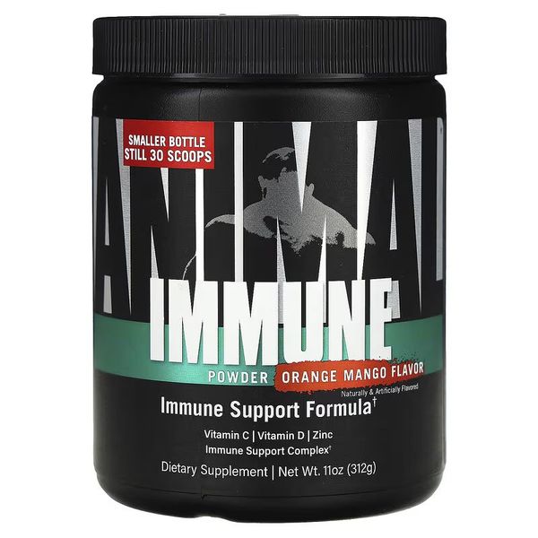 Поддержка иммунитета Universal Nutrition Animal Immune Powder 327 г Orange-mango 816548 фото