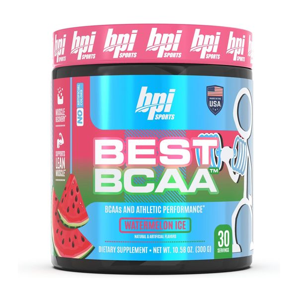 Амінокислота BPI Sports Best BCAA 300 г Watermelon Ice 100407 фото