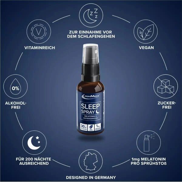 Спрей для сну IronMaxx Sleep Spray 30 мл 821759 фото