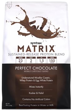 Протеїн Syntrax Matrix 5.0 2270 г Perfect Chocolate 2022-09-0440 фото