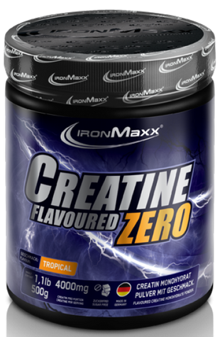 Креатин IronMaxx Creatine Flavoured Zero 500 г Вишня 815199 фото