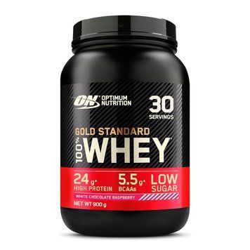 Протеин Optimum Nutrition Gold Standard 100% Whey 900 г White Chocolate Raspberry 100-73-1873883-20 фото