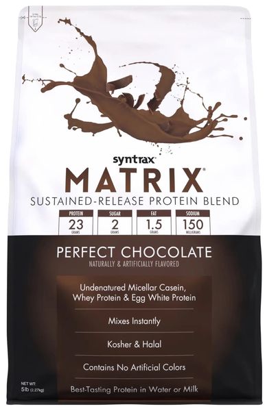 Протеїн Syntrax Matrix 5.0 2270 г Perfect Chocolate 2022-09-0440 фото