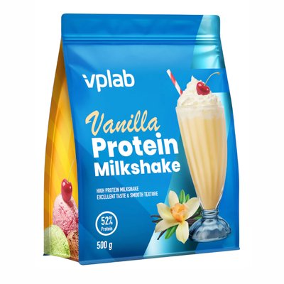 Протеїн VPLab Protein Milkshake 500 г Vanilla 2022-10-0489 фото
