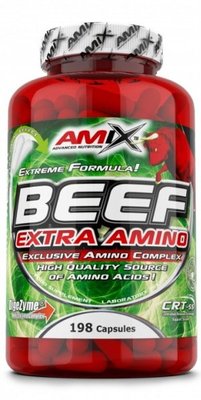Аминокислотный комплекс Amix Beef Extra Amino 198 капсул 819316 фото