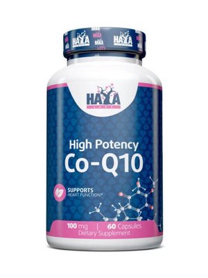 Коэнзим Haya Labs High Potency Co-Q10 100 мг 60 капсул 820209 фото