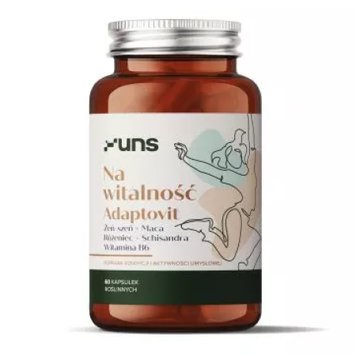 Комплекс витаминов UNS Vitamins Na witalnocs Adaptovit 60 капсул 100-76-8643436-20 фото