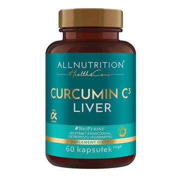 Куркумин AllNutrition Health & Care Curcumin C3 Liver 60 капсул 2023-10-2322 фото