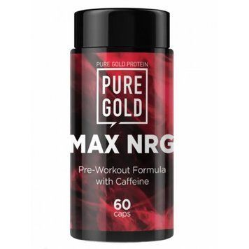 Передтренувальний комплекс Pure Gold Max NRG 60 капсул 2022-09-0558 фото