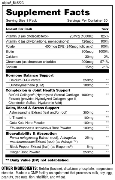 Женское здоровье Universal Nutrition Animal Power Balance 30 пакетиков 821615 фото