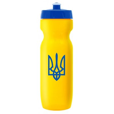 Пляшка для води Sporter Water Bottle UA Flag 700 мл Yellow 819837 фото