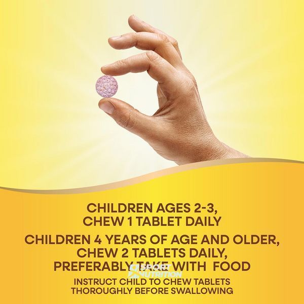 Мультивітаміни для дітей Nature's Way Alive! Multi-vitamin for Children 120 жувальних таблеток 2022-10-0601 фото