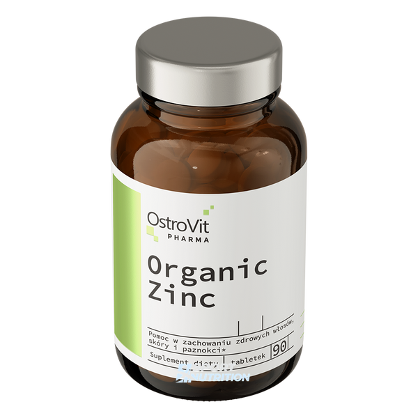 Органічний цинк OstroVit Pharma Organic Zinc 90 таблеток 821993 фото
