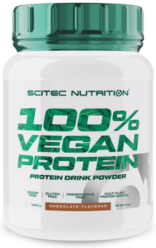 Протеин Scitec Nutrition Vegan Protein 1000 г Шоколад 5999100022607 фото