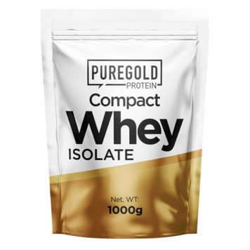 Протеин Pure Gold Compact Whey Isolate 1000 г Vanilla 2022-09-0798 фото