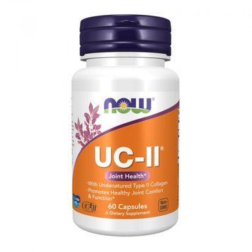 Колаген Now Foods UC-II Type II Collagen 40 мг 60 капсул 2023-10-2217 фото