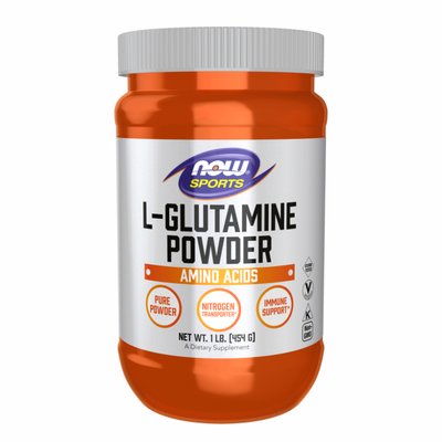 NOW Foods L-Glutamine Powder 1000 г 2022-10-2554 фото